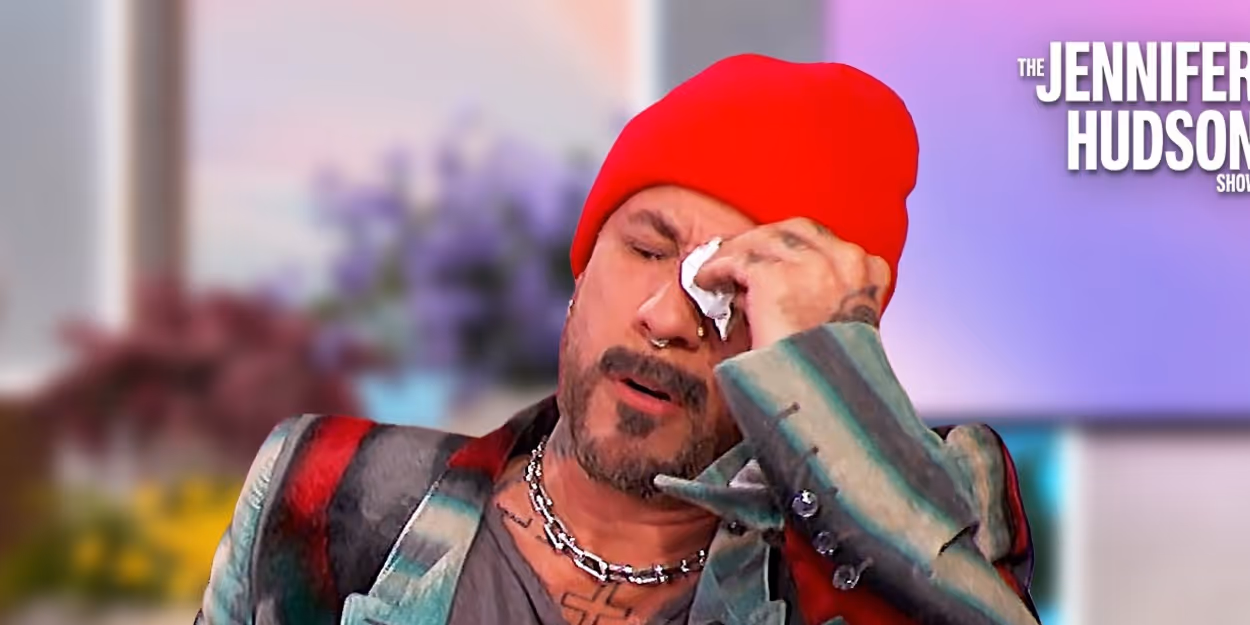 AJ McLean Tears Up During Emotional Moment on JENNIFER HUDSON SHOW Video