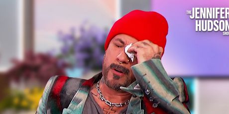 AJ McLean Tears Up During Emotional Moment on JENNIFER HUDSON SHOW Photo