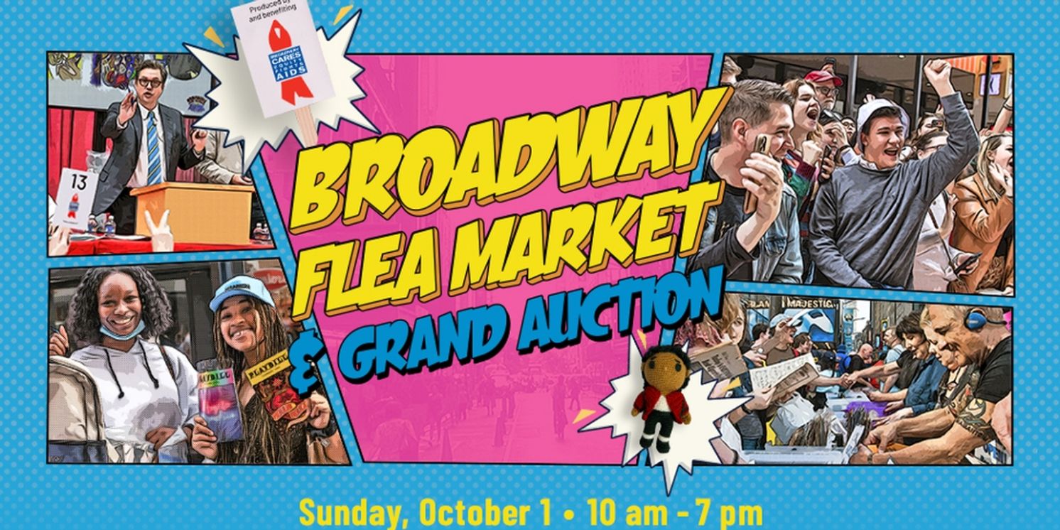 ALADDIN, HAMILTON, HADESTOWN & More Join Broadway Flea Market & Grand Auction  Image