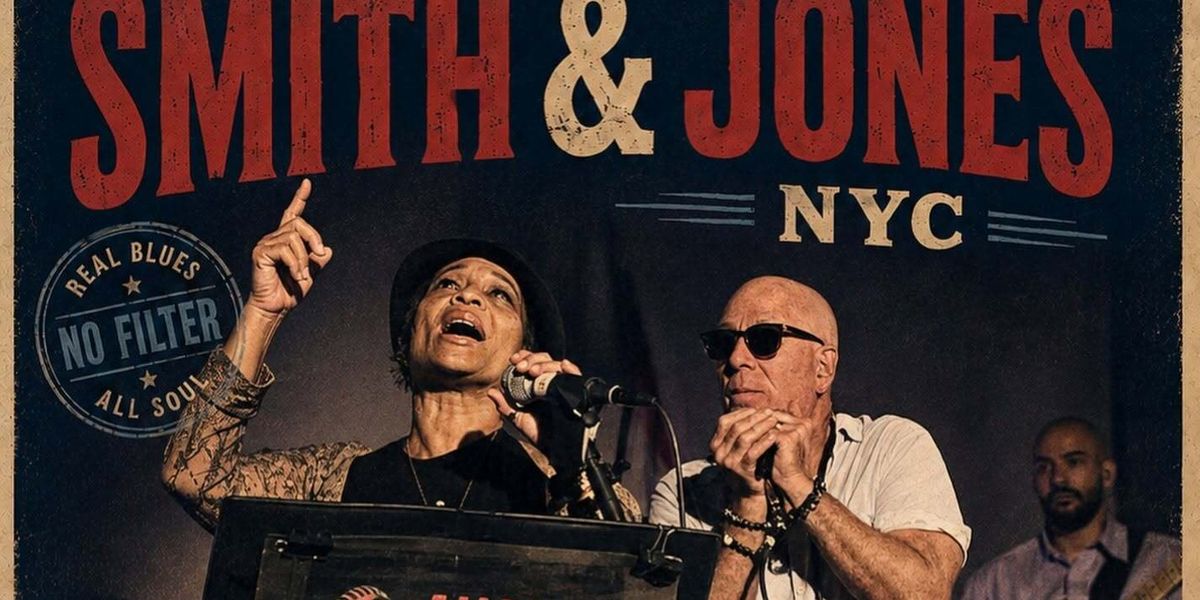 ALIAS SMITH & JONES to Perform Blues and Soul at Teddy's