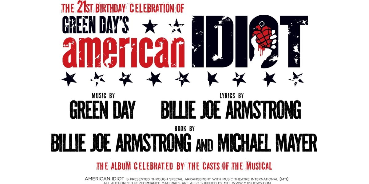 AMERICAN IDIOT: A 21ST CENTURY ANNIVERSARY CELEBRATION is Coming to 54 Below