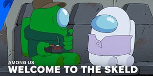 AMONG US Season 1 Premiere Clip: Elijah Wood and Patton Oswalt Report to The Skeld