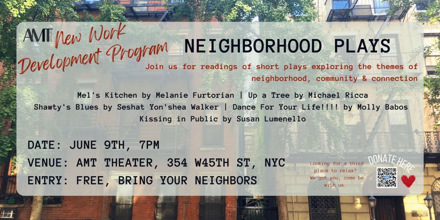 AMT Will Host 4th New Play Reading Series  Image