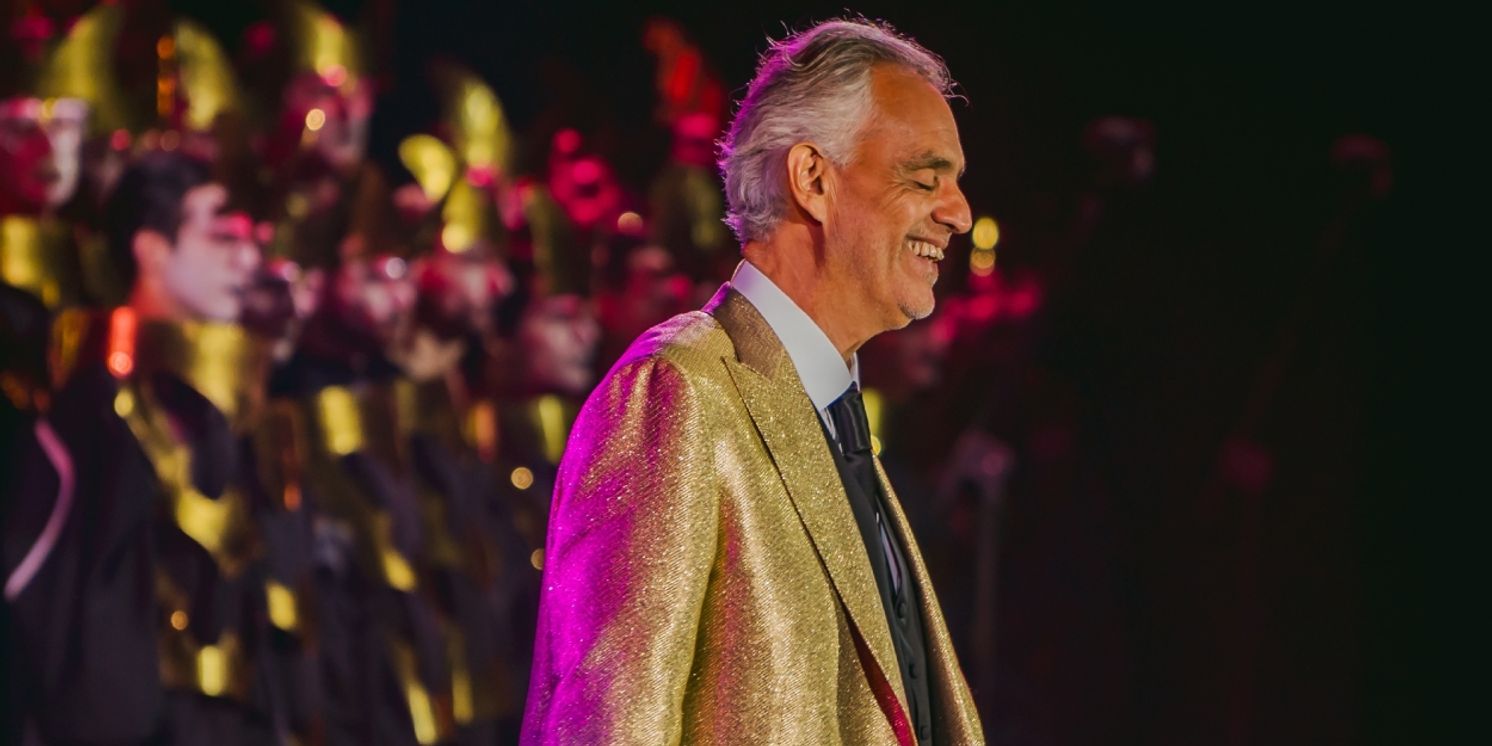 ANDREA BOCELLI: BECAUSE I BELIEVE Will Screen at The Park Theatre in Jaffrey  Image