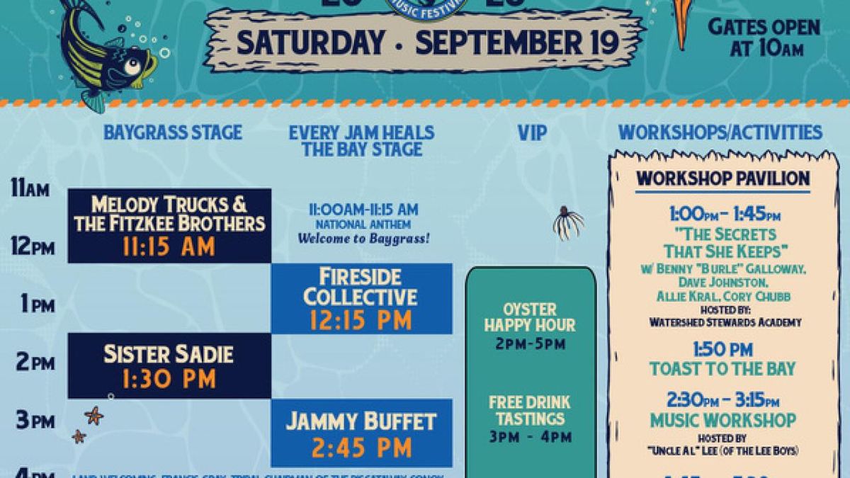 ANNAPOLIS BAYGRASS Festival Releases 2026 Schedule and Live Broadcast Plans
