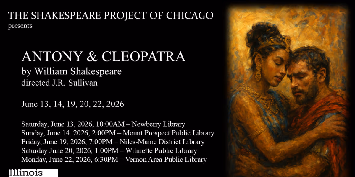 ANTONY & CLEOPATRA to Close Shakespeare Project of Chicago's Season With Free Shows