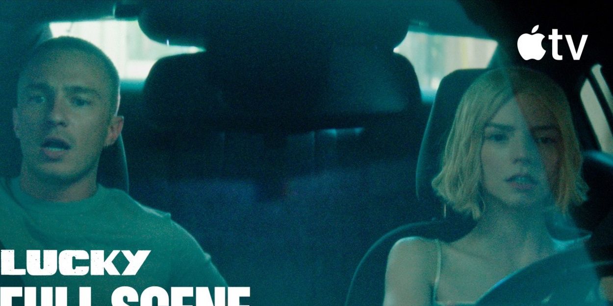Anya Taylor-Joy, Drew Starkey Star in LUCKY Car Chase Scene Video