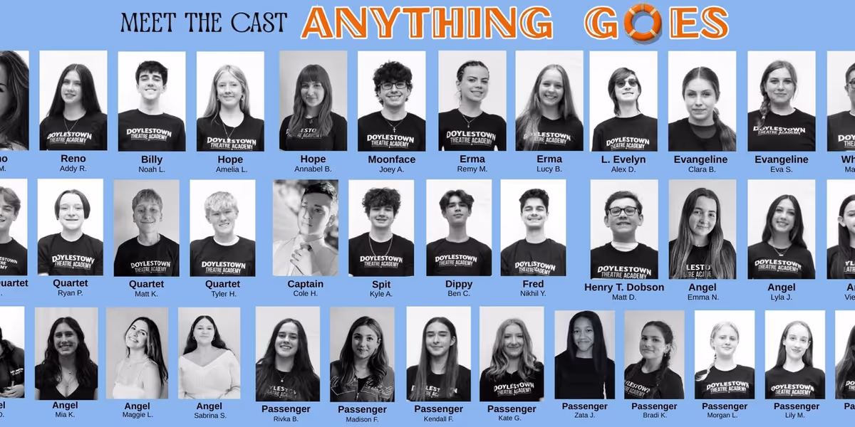 ANYTHING GOES to Return for Doylestown Theatre Academy's Sixth Production