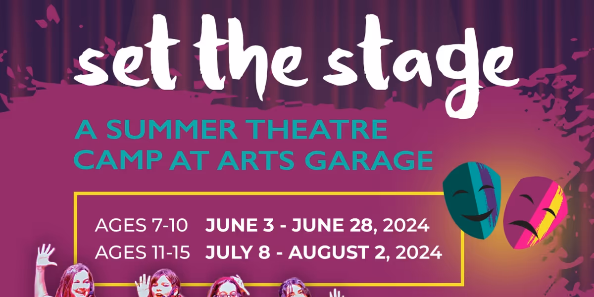 Arts Garage in Delray Beach To Offer SET THE STAGE Summer Theatre Camp for Kids & Teens