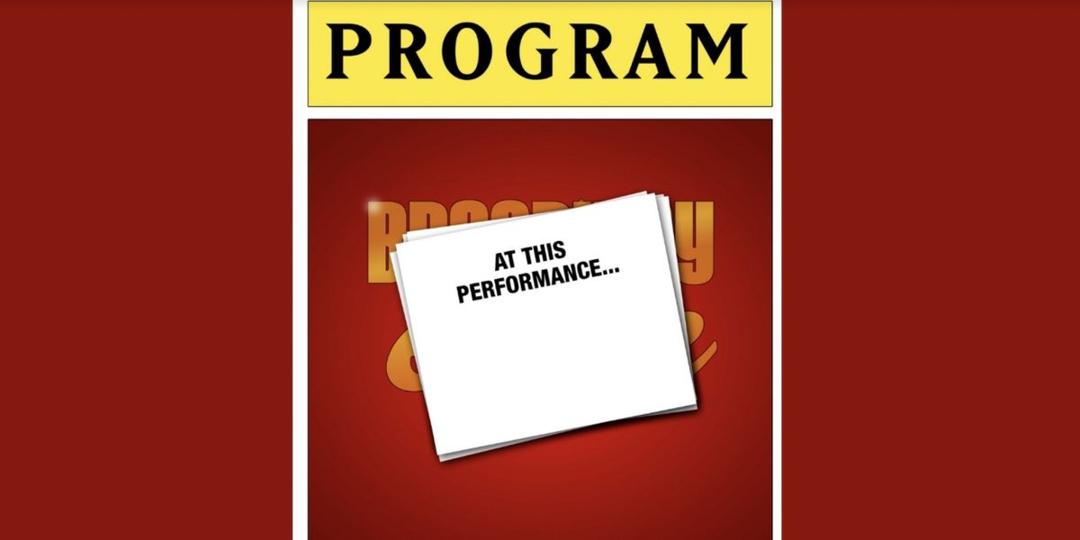 AT THIS PERFORMANCE... Returns To The Green Room 42 Next Month