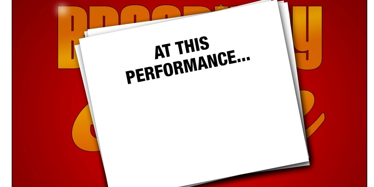 AT THIS PERFORMANCE... to Return to Green Room 42 in July  Image