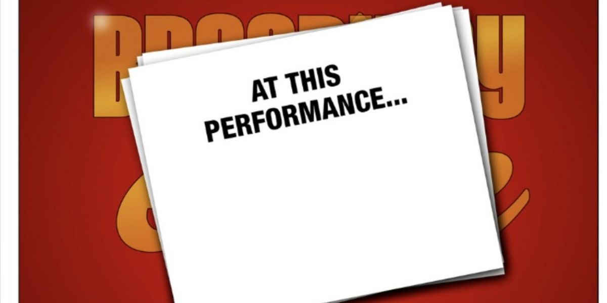 AT THIS PERFORMANCE... to Return to The Green Room 42 in August