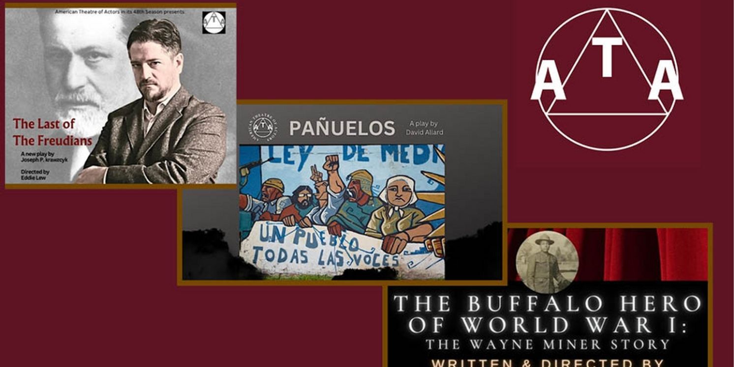 The American Theatre of Actors Explores Historic Events And Figures In Season 48: FALL  Image