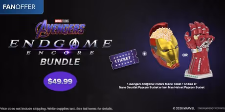 AVENGERS ENDGAME: ENCORE to Return to Theaters via Fandango Photo