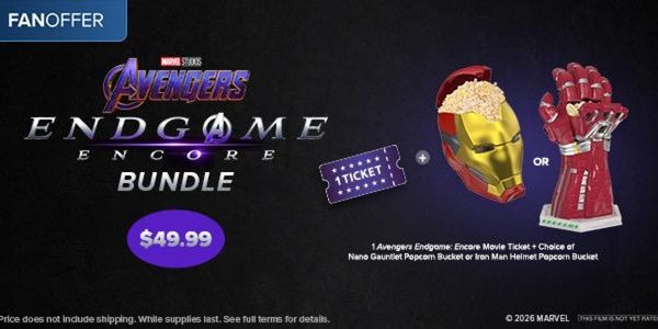 AVENGERS ENDGAME: ENCORE to Return to Theaters via Fandango