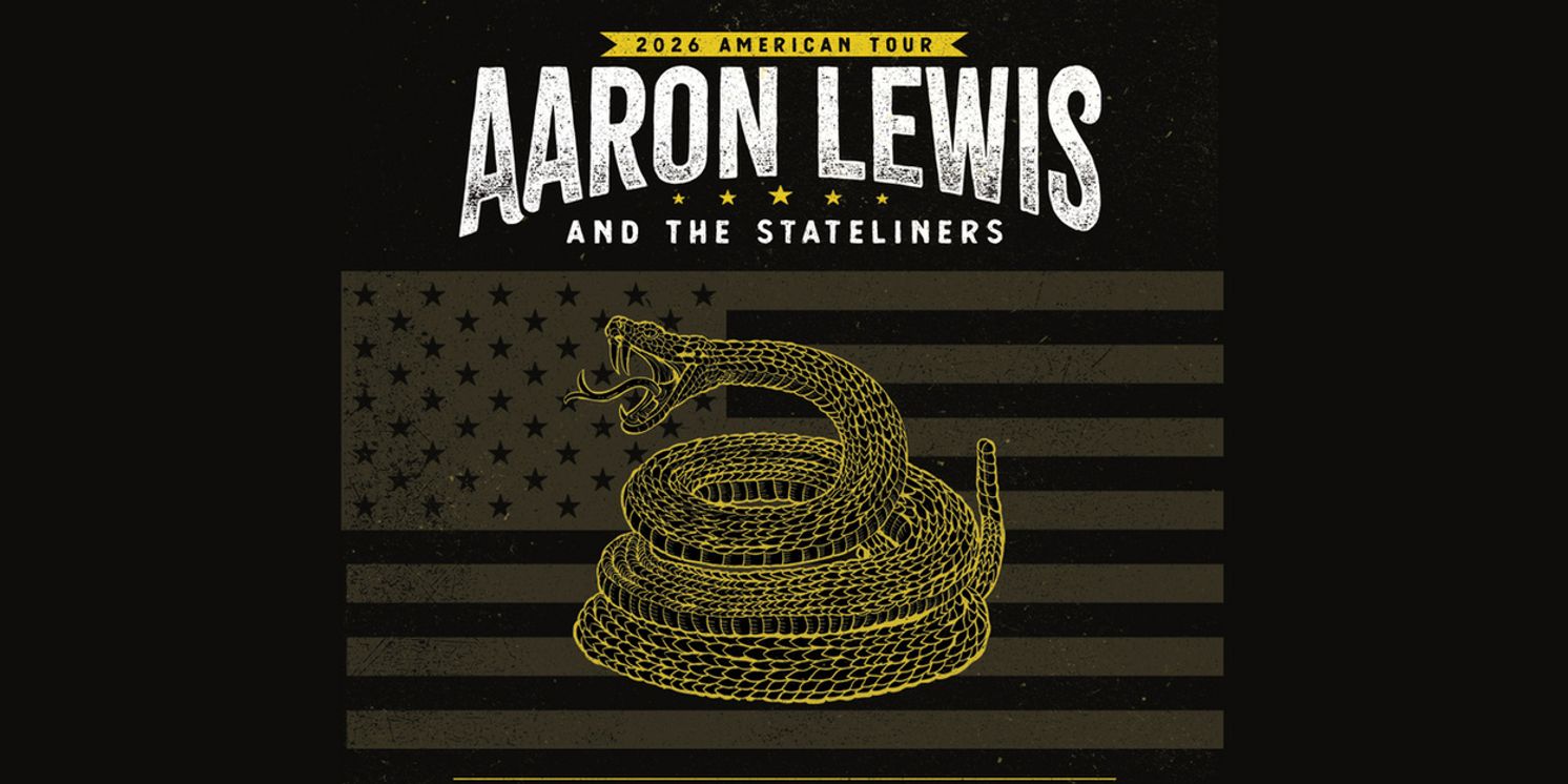 Aaron Lewis And The Stateliners To Bring 2026 American Tour To Washington Pavilion  Image