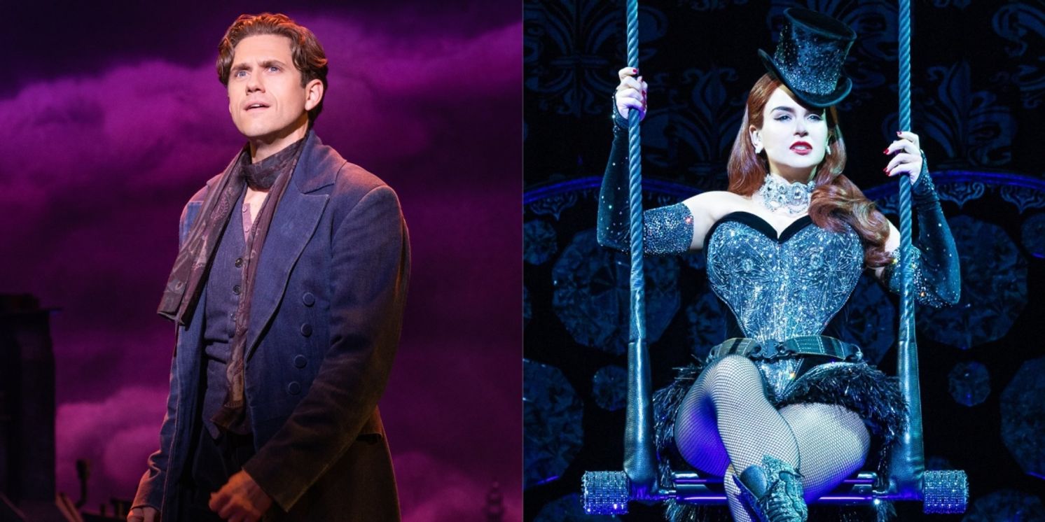 Aaron Tveit and Joanna 'JoJo' Levesque Will Return to MOULIN ROUGE! THE MUSICAL  Image
