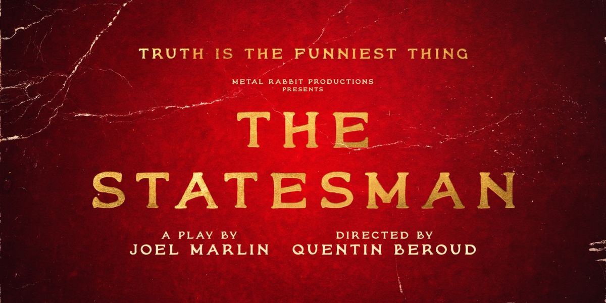 THE STATESMAN to Premiere at Theatro Technis in September