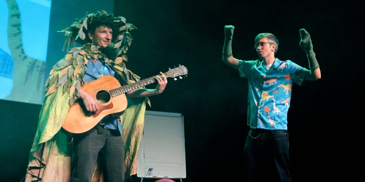 Children's Poet Simon Mole & Singer/Storyteller Gecko Announce THE GREAT BIG DINOSAUR SHOW Autumn Dates