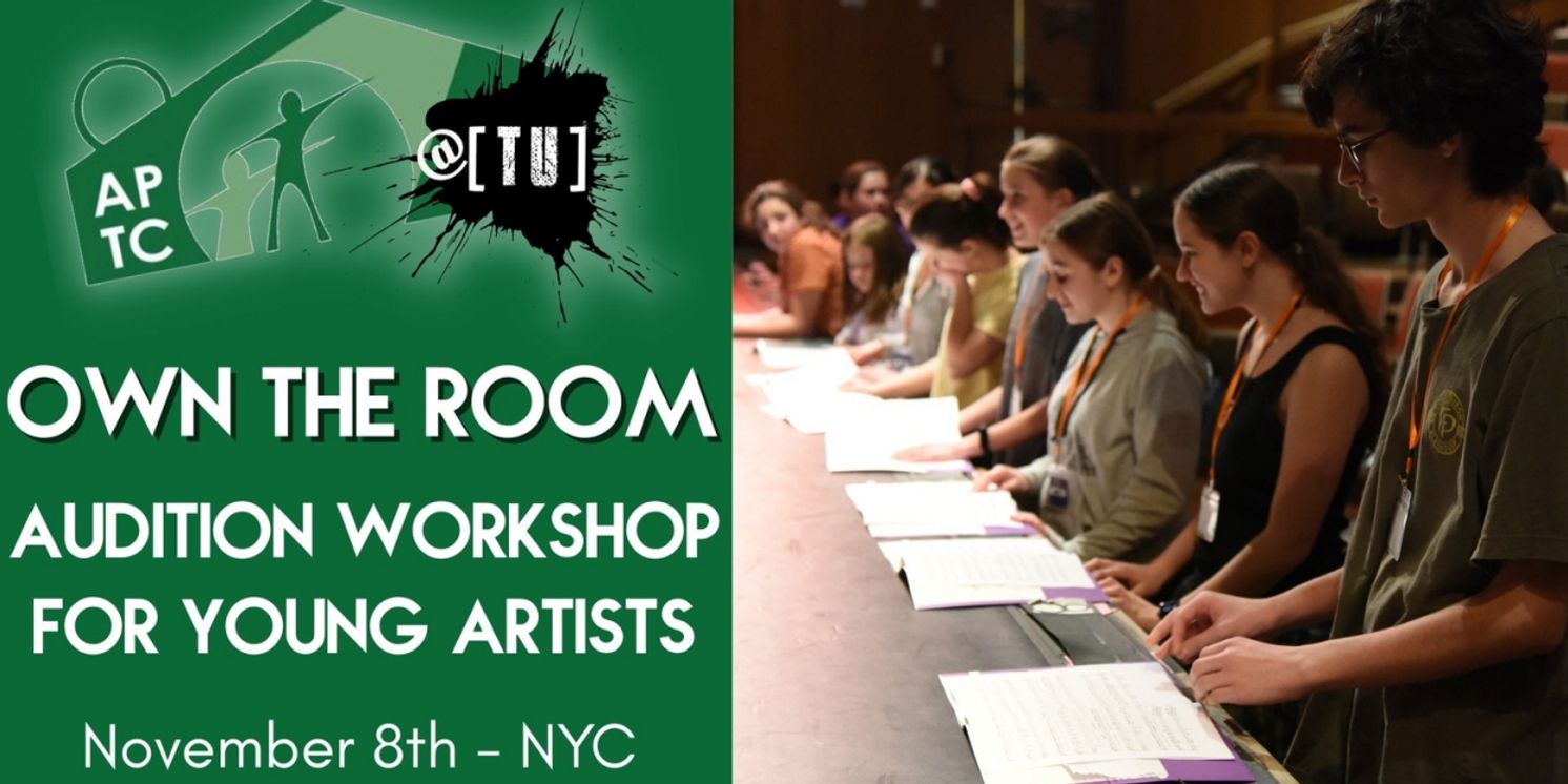 APTC Opens Registration For Audition Workshop For Young Artists  Image