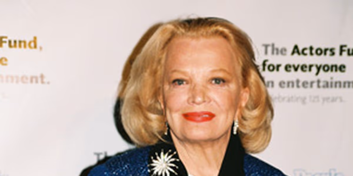 Actress Gena Rowlands Passes Away at 94