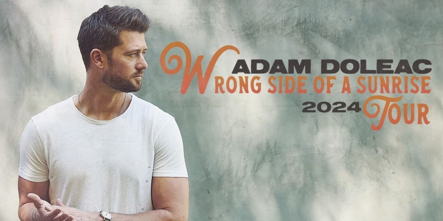Adam Doleac Announces 2024 'Wrong Side of a Sunrise' Headlining Tour  Image