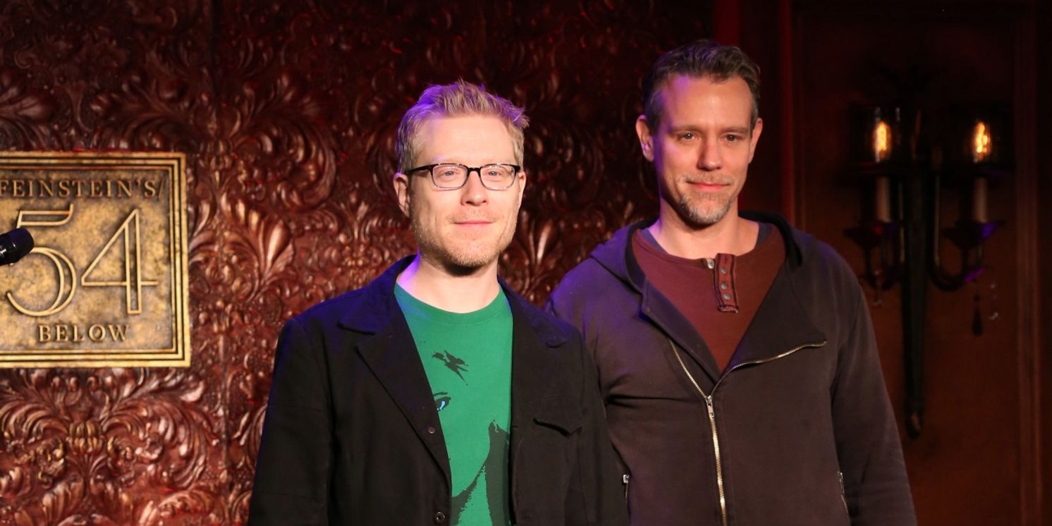 Adam Pascal and Anthony Rapp, and More to Perform at 54 Below Next Week  Image
