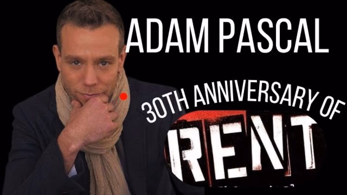 Adam Pascal to Honor RENT 30th Anniversary at Feinstein's