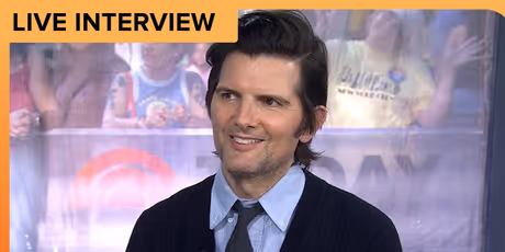 Adam Scott Recalls Being 'Terrified' to Work With Robert De Niro on THE WHISPER MAN Photo