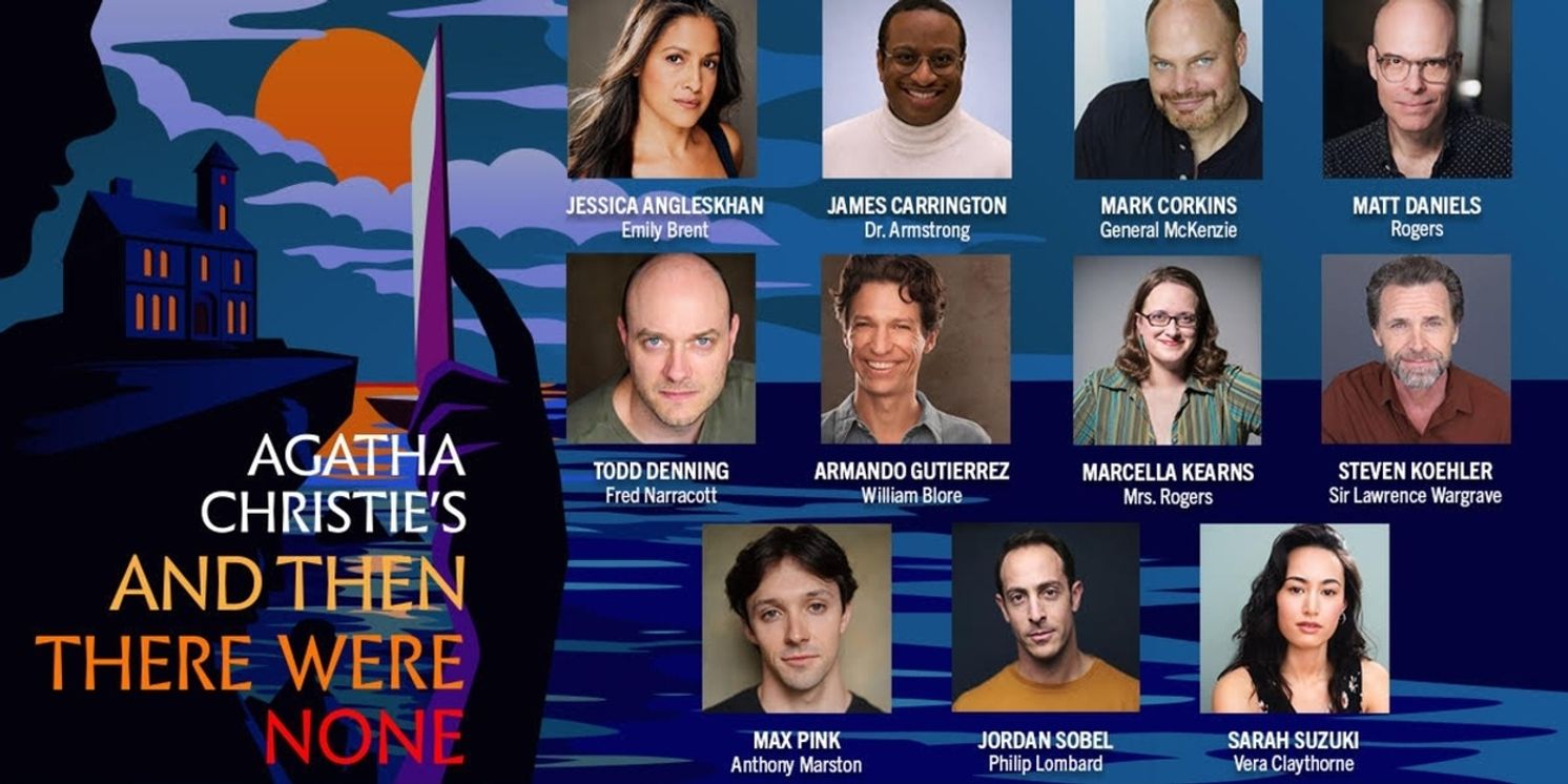 Agatha Christie's AND THEN THERE WERE NONE is Coming to Milwaukee Repertory Theater  Image