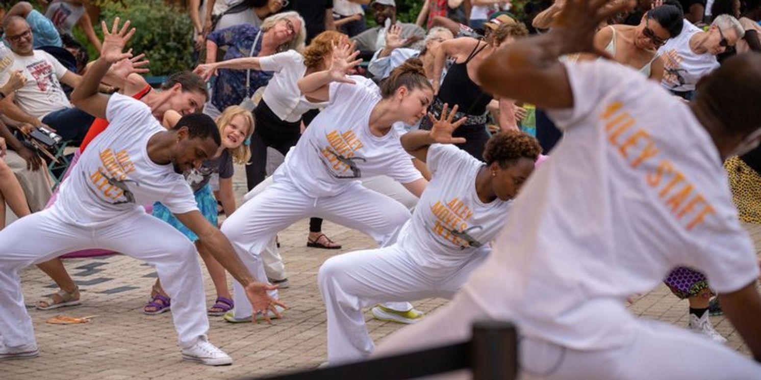 Ailey Moves NYC! Free Summer Dance Celebration to Return to All Five Boroughs This Summer  Image
