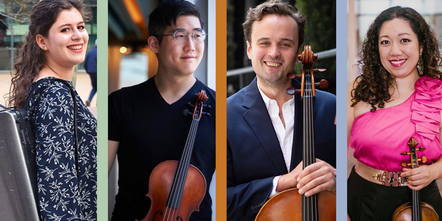Aizuri Quartet Reveals 23/24 Season and Two New Members: Violist Brian Hong and Cellist Caleb van der Swaagh  Image
