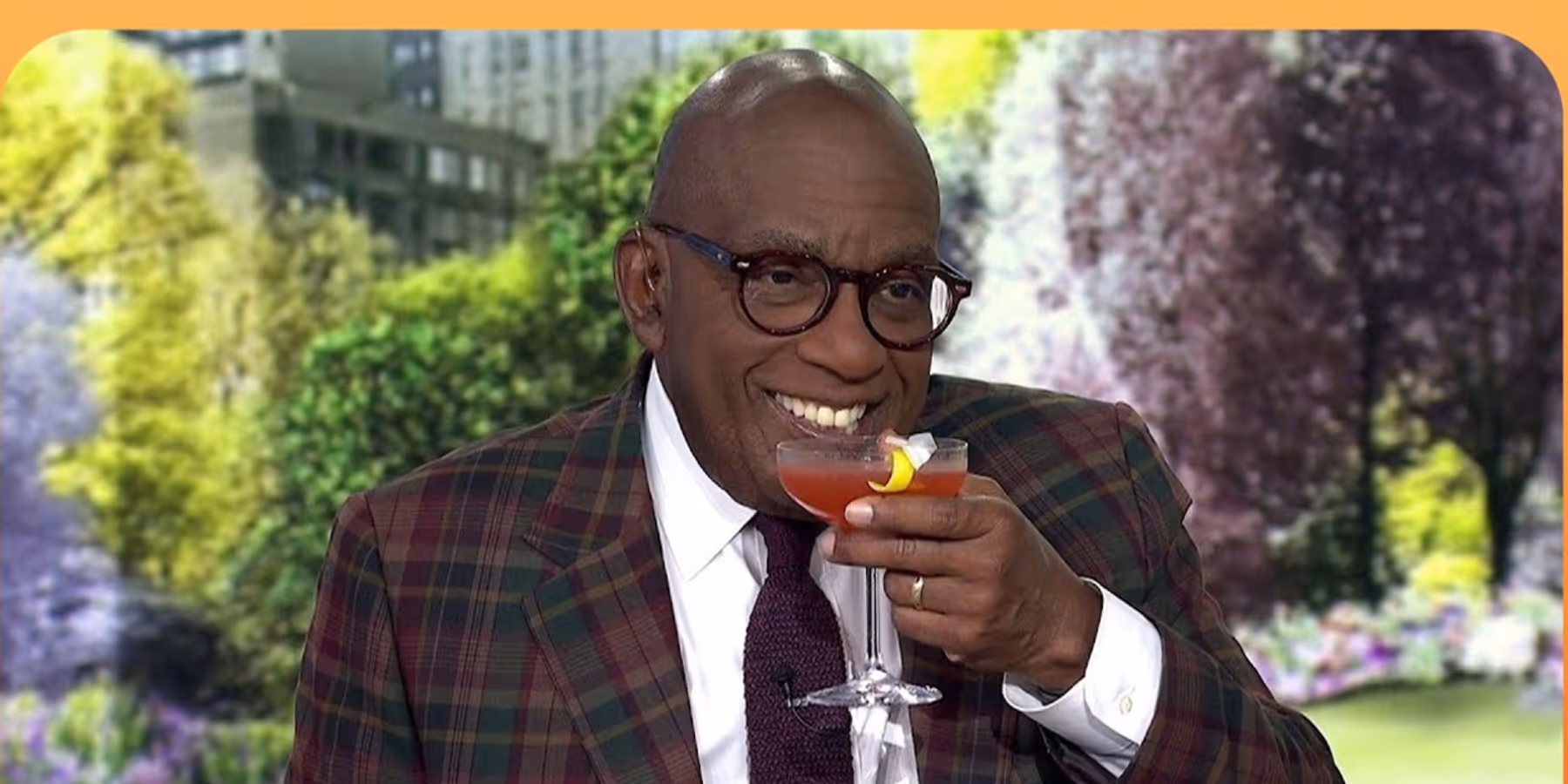 Al Roker Marks 72nd Birthday With Bacon Bouquet and Custom Cocktail on TODAY