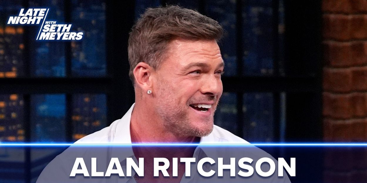 Alan Ritchson Calls MOTOR CITY a 'Chiropractor Movie' in LATE NIGHT WITH SETH MEYERS… Video