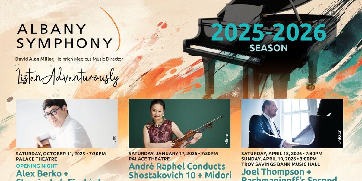 Albany Symphony Reveals 2025-26 Season Lineup