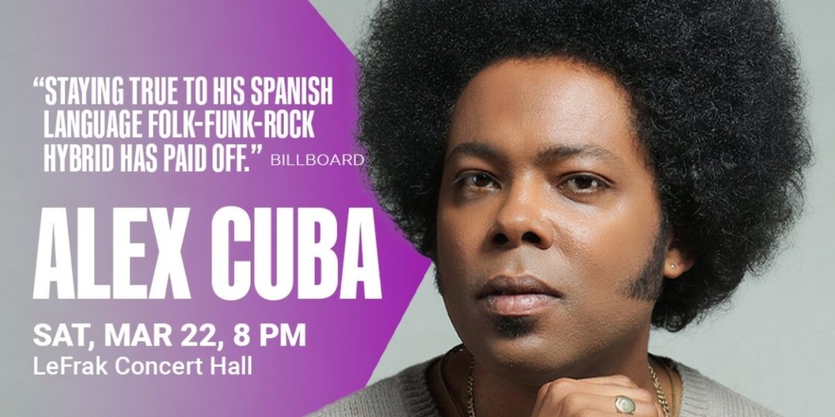 Alex Cuba to Perform at Kupferberg Center for the Arts at Queens College