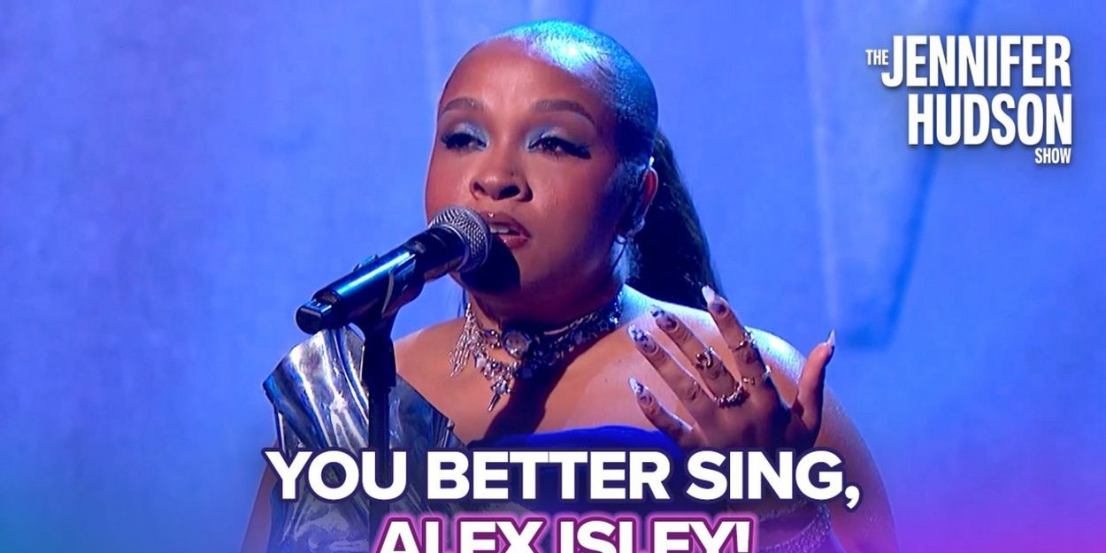 Alex Isley Performs MAYBE AGAIN Live on The Jennifer Hudson Show Video