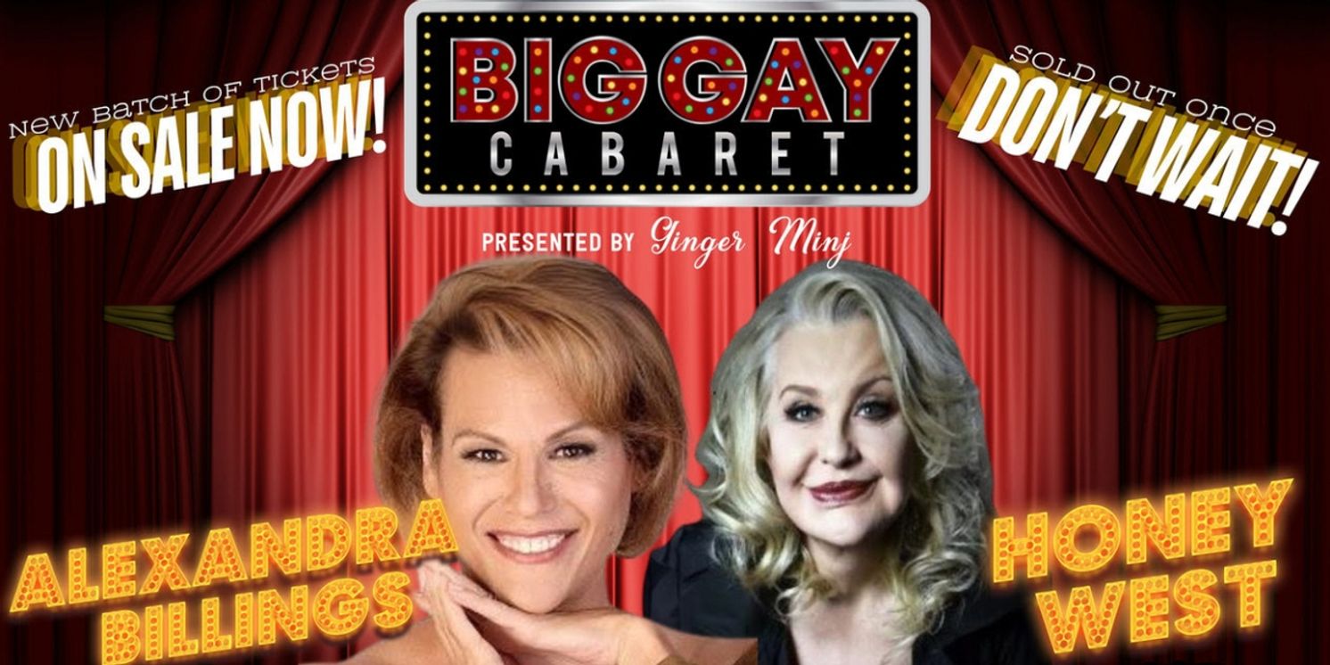 Alexandra Billings and Honey West Will Perform The Big Gay Cabaret at The Mercury Theater Chicago  Image