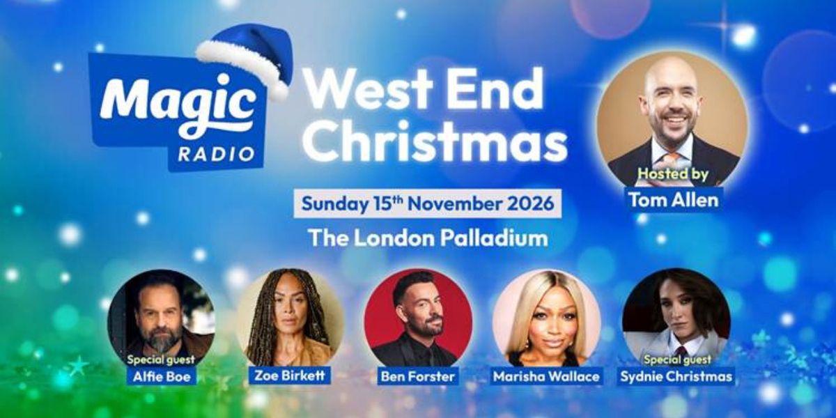 Alfie Boe Joins the Lineup of MAGIC RADIO'S WEST END CHRISTMAS
