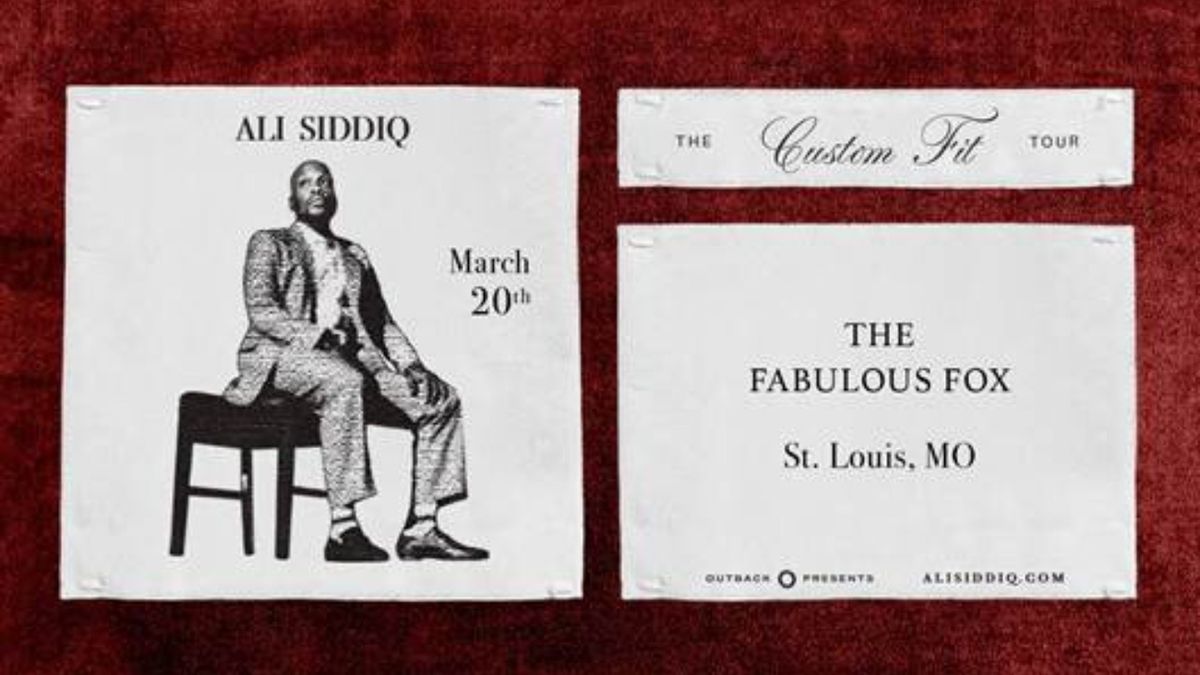 Ali Siddiq to Extend ALI SIDDIQ: CUSTOM FIT Tour, With Stop at The Fabulous Fox