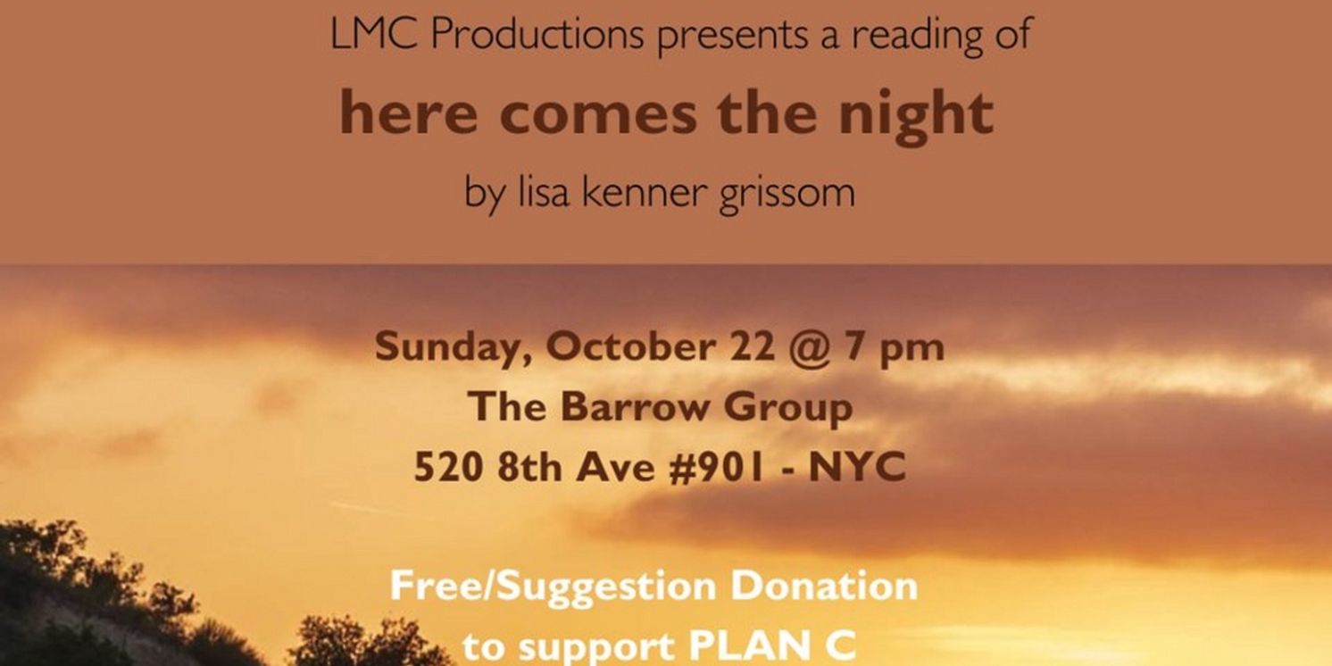 Alison Chace and Lauren Schaffel To Star in Industry Reading of HERE COMES THE NIGHT  Image
