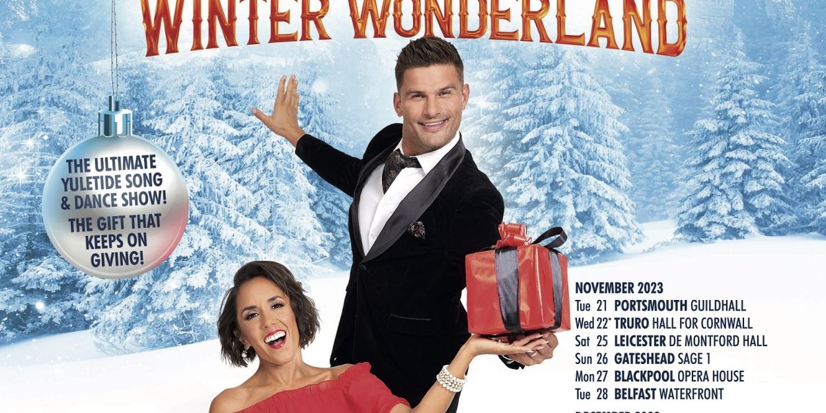 STRICTLY's Aljaz and Janette Return With New Show DANCING IN A WINTER WONDERLAND