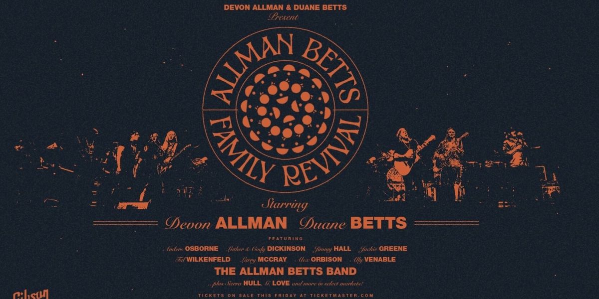 Allman Betts Family Revival Kicks Off November 25; Adds Special Guests To Select Dates