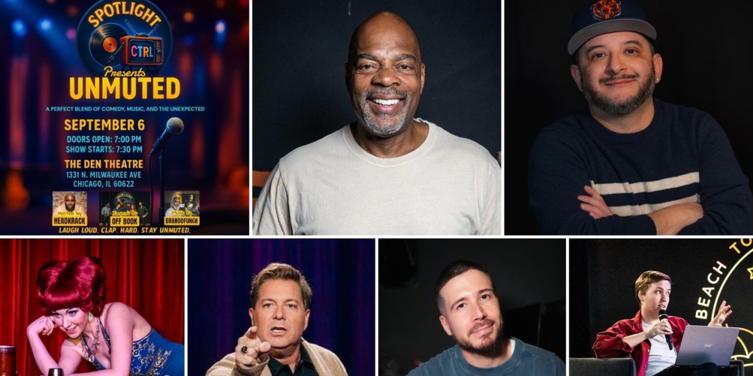 Alonzo Bodden, Joey Villagomez, and More Set for The Den Theatre September Comedy Lineup  Image