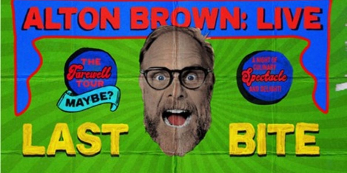 Alton Brown Comes to Madison in 2025