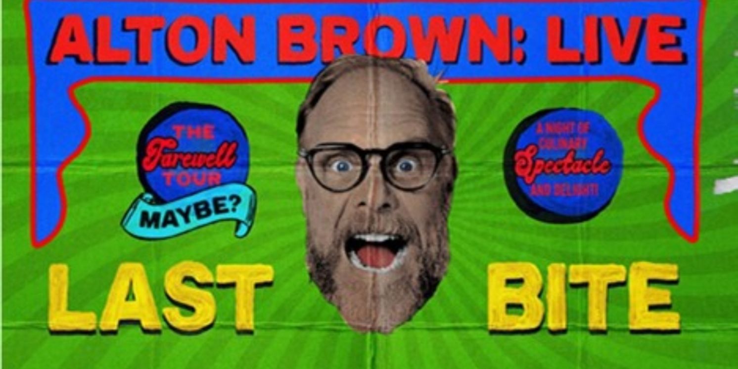Alton Brown Comes to Madison in 2025  Image