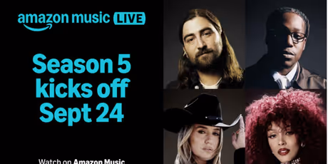 Amazon Music Live to Return with Noah Kahan, Don Toliver, Lainey Wilson, Doja Cat Photo