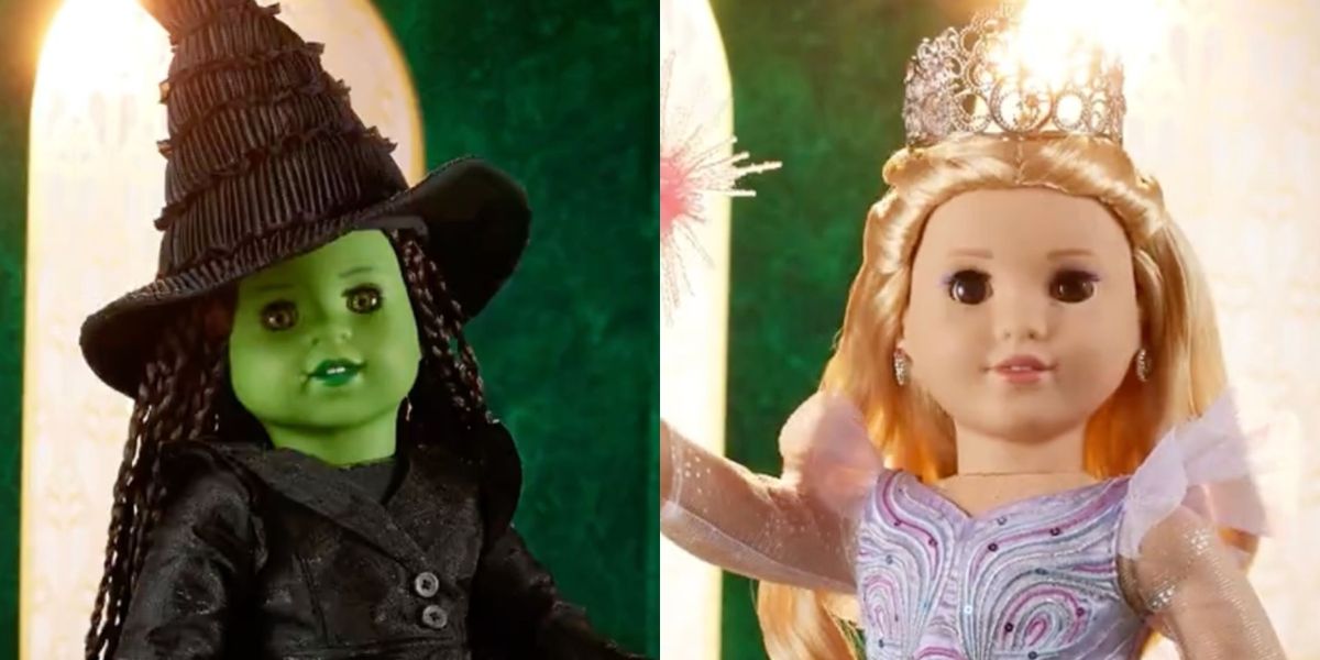 American Girl bringt WICKED: FOR GOOD Elphaba- und Glinda-Puppen auf den Markt 