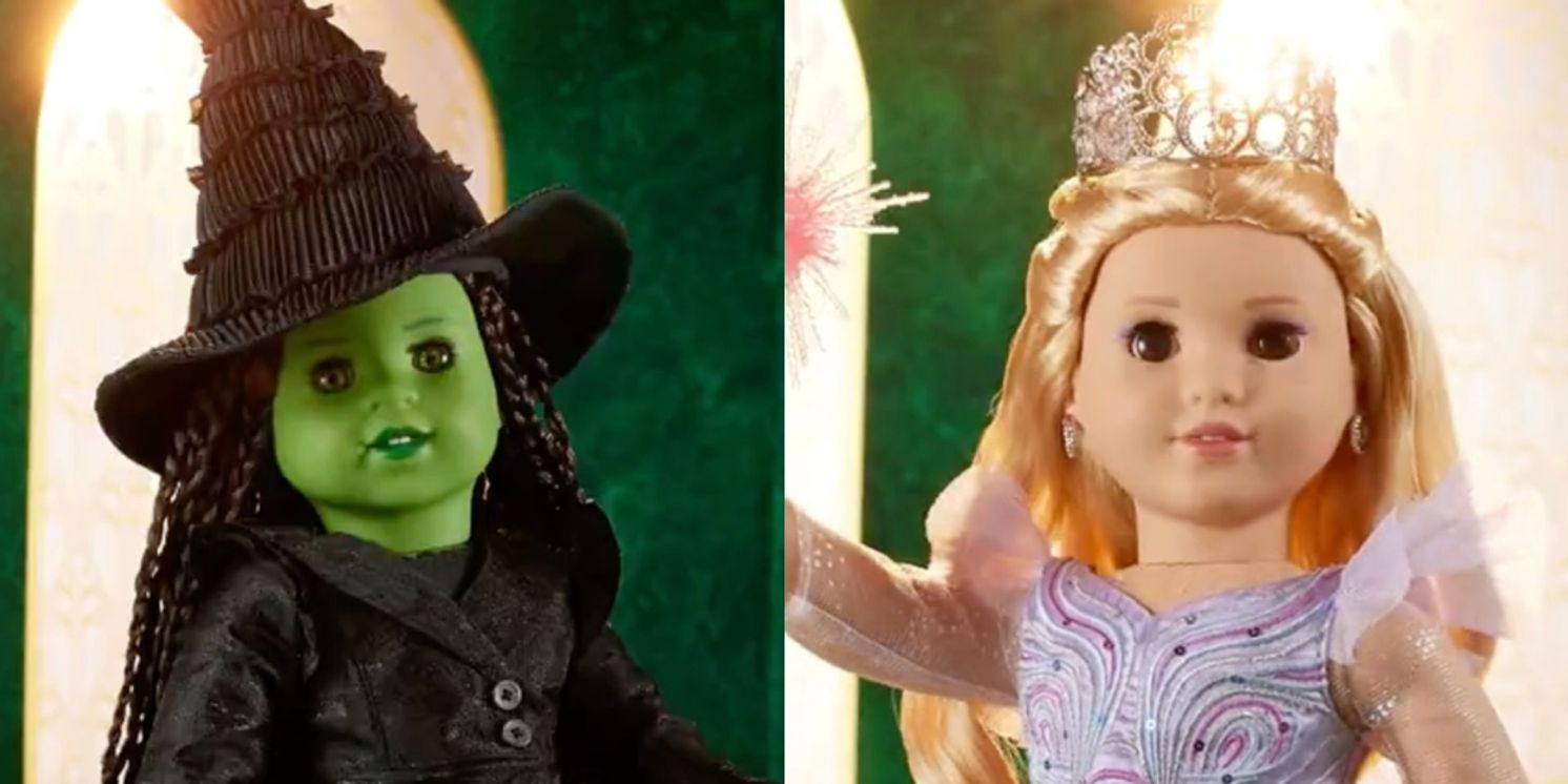 American Girl Launches WICKED: FOR GOOD Elphaba and Glinda Dolls  Image