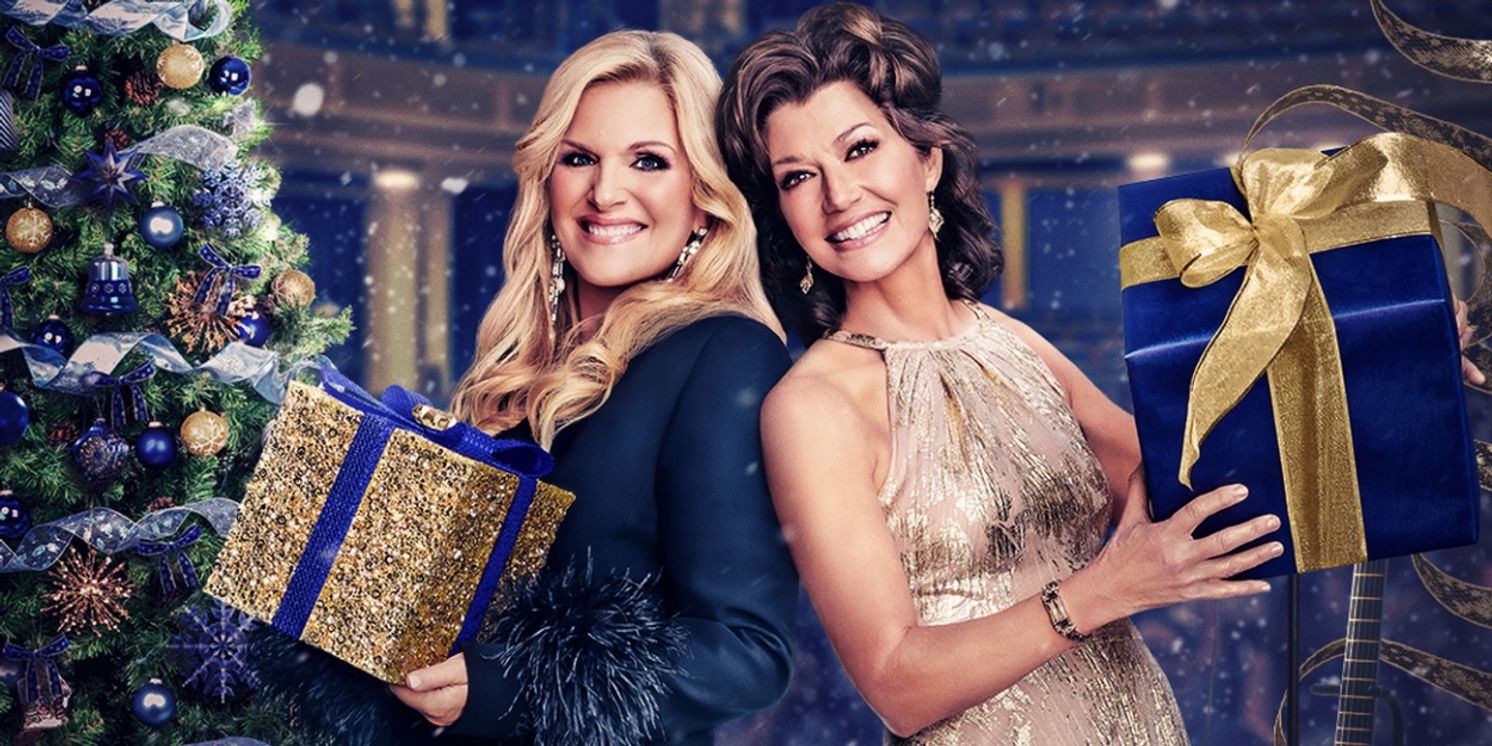 Amy Grant & Trisha Yearwood to Host CMA COUNTRY CHRISTMAS  Image